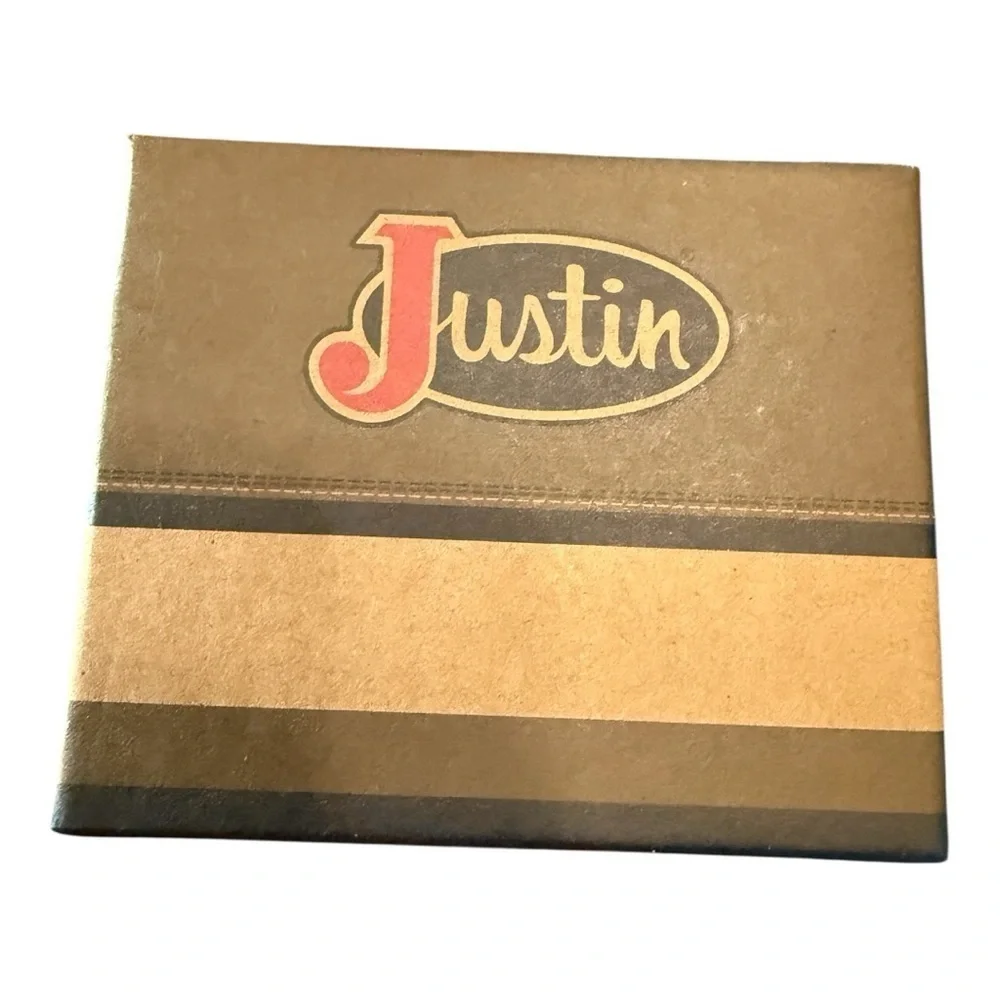 Justin Slim Bifold Wallet – Genuine Leather RFID